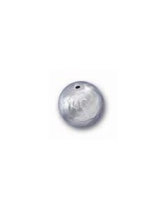 Piombo sfera foro passante