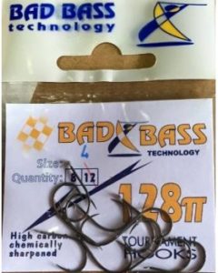 Ami bad bass serie 328TT Occhiello Fishing Hooks