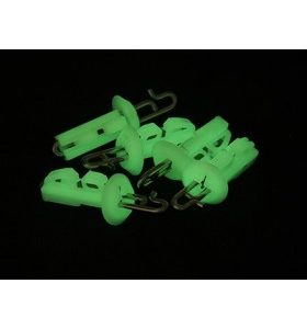 Glow In The Dark Slpash Down Solo Bait Clips (5)