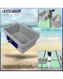Evo3POD - Vaschetta Plastica Profonda Nera