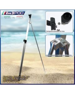 Evo3POD - Picchetto con gambe Alluminio 150 cm