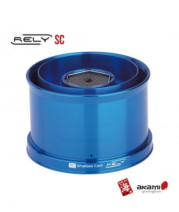 Bobina Alluminio Rely sc 1.5 x Akami & Shimano Ultra Lite - immagine 3