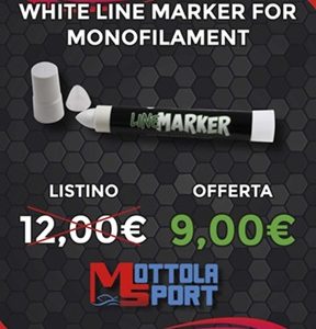 Maver Line Marker White segna filo