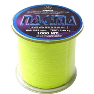 LEADER PESCA NAKIMA MT 1000 GIALLO