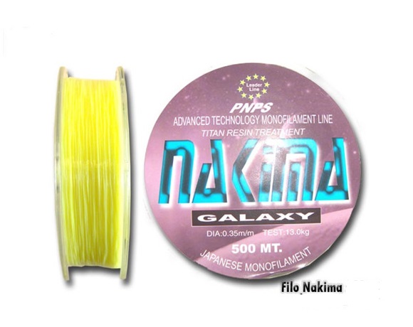 LEADER PESCA NAKIMA MT 300 GIALLO