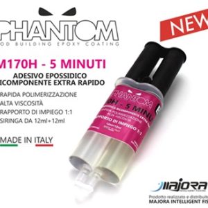 Resina Phantom 5 MINUTI siringa 12+12ml.