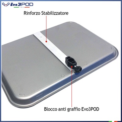Evo3POD Vassoio 40x30 da paletto e Stendi Travi - immagine 2