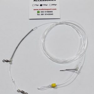 Trave Monoamo con Bait Clip 160cm.