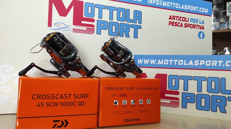 DAIWA CROSSCAST SURF 45 SCW 5000C QD NEW 2025 - immagine 2