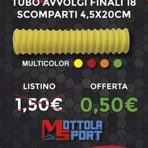 Tubo avvolgi finale 18 scomparti