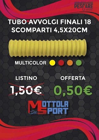 Tubo avvolgi finale 18 scomparti
