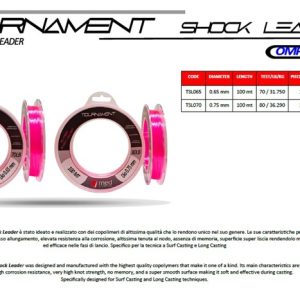 Med Fishing TUORNAMENT Shock Leader