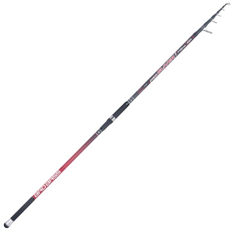 Canna Surf Casting Bad Bass Telescopica Red Sliver